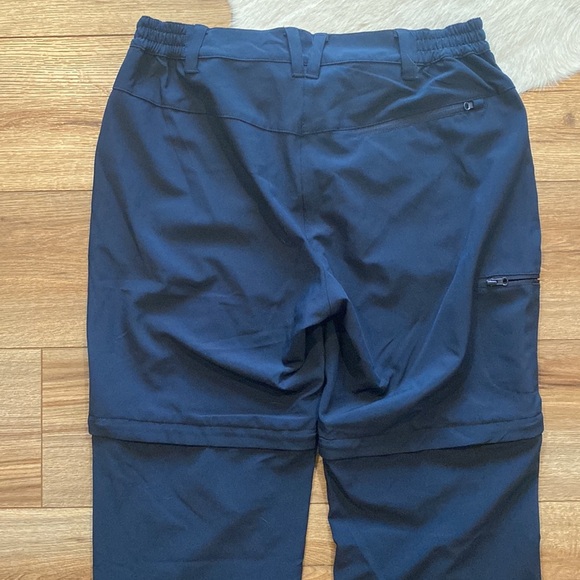 Outdoor Adventures dark blue zip-off/convertible hiking pants - Picture 10 of 11